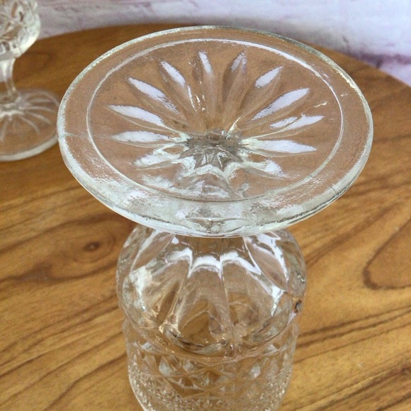 Vintage Anchor Hocking Wexford Claret Wine Glasses - Set of 4 - Picture 7 of 8